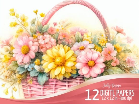 Basket Yellow Flowers Watercolor Design: A Designer’s Real-World Review