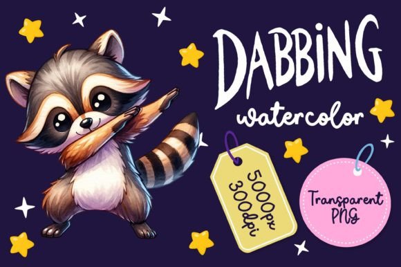 Cute Dabbing Raccoon Watercolor: A Designer’s Real-World Embroidery Take