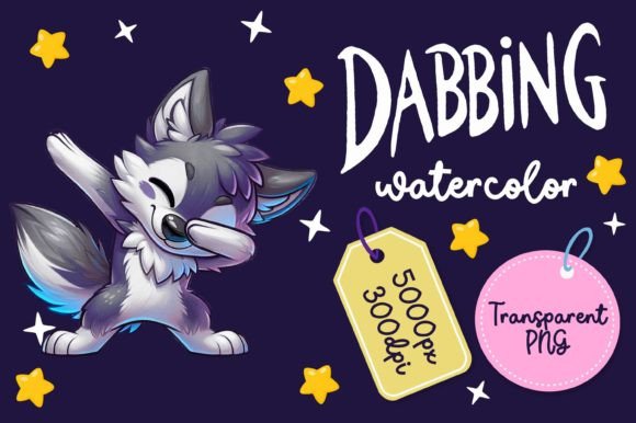Cute Dabbing Wolf Watercolor: A Designer’s Real-World Review