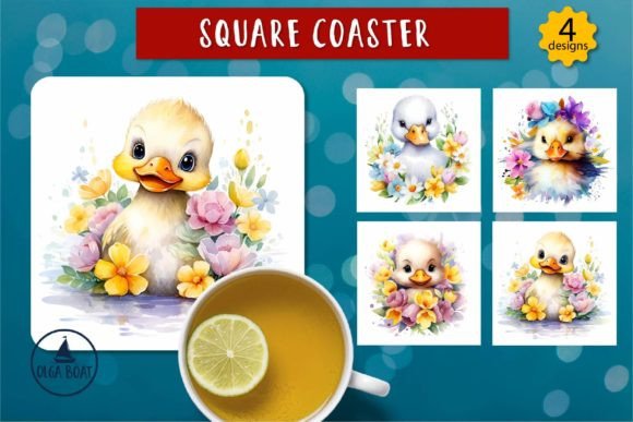 Cute Duck Png Watercolor Animal: A Soft, Playful Illustration for Lifestyle Blogs and Digital Content