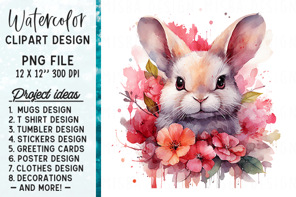 Watercolor Cute Easter Bunny Clipart: A Brand Designer’s Review for Marketing Visuals