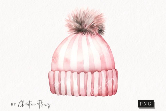 Watercolor Pink Beanie Clipart: A Designer’s Real-World Embroidery Review