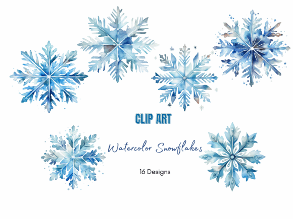 Watercolor Snowflake Winter Clipart: A Brand Designer’s Review for Real Business Use