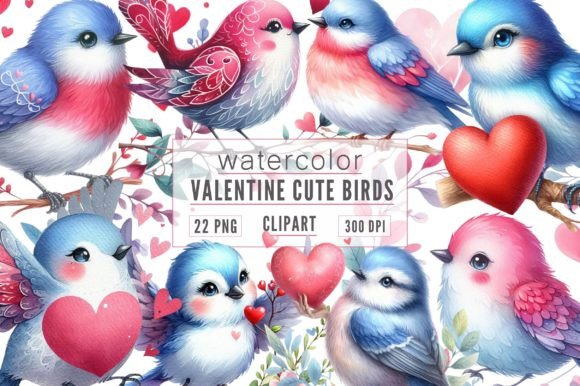 Watercolor Valentine Bird Clipart: A Designer’s Honest Take for Real Embroidery Use